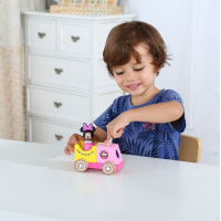 Disney Minnie Mouse Houten Stapeltrein – 4-delig – Educatief speelgoed vanaf 2 jaar